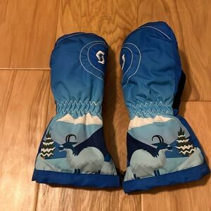Scott Kid 3-4yrs old ski mittens